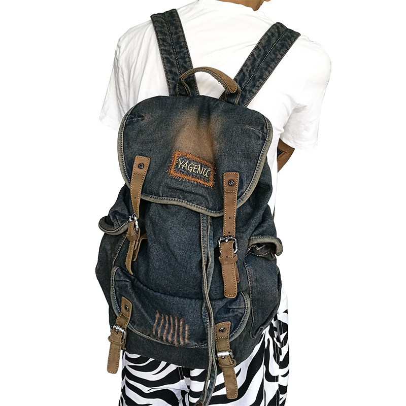 Винтажная сумка-рюкзак из канв – обзор и цена Canvas Backpack Casual