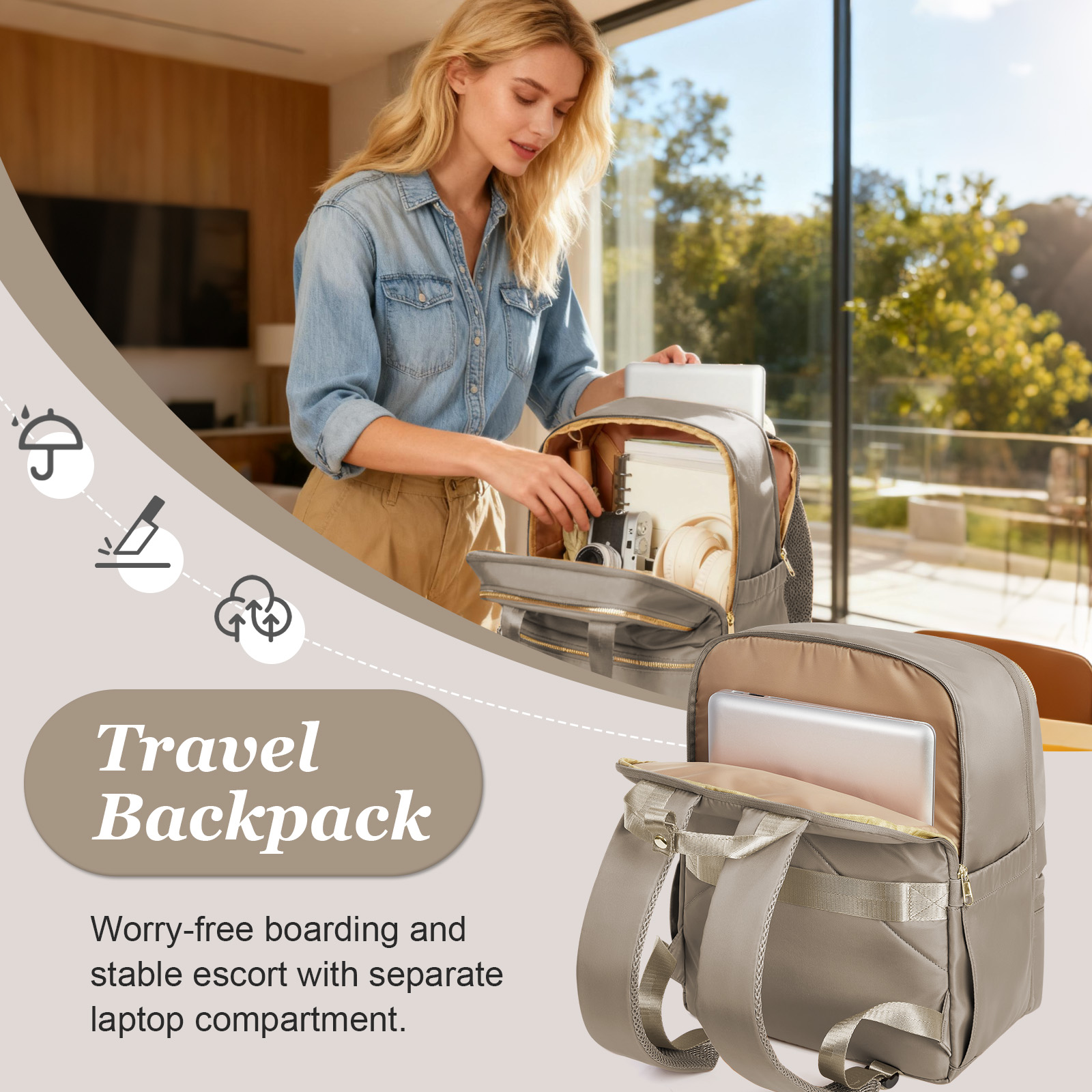 Ryanair 40x30x20 дорожный рюкз – обзор и цена Canvas Backpack Casual