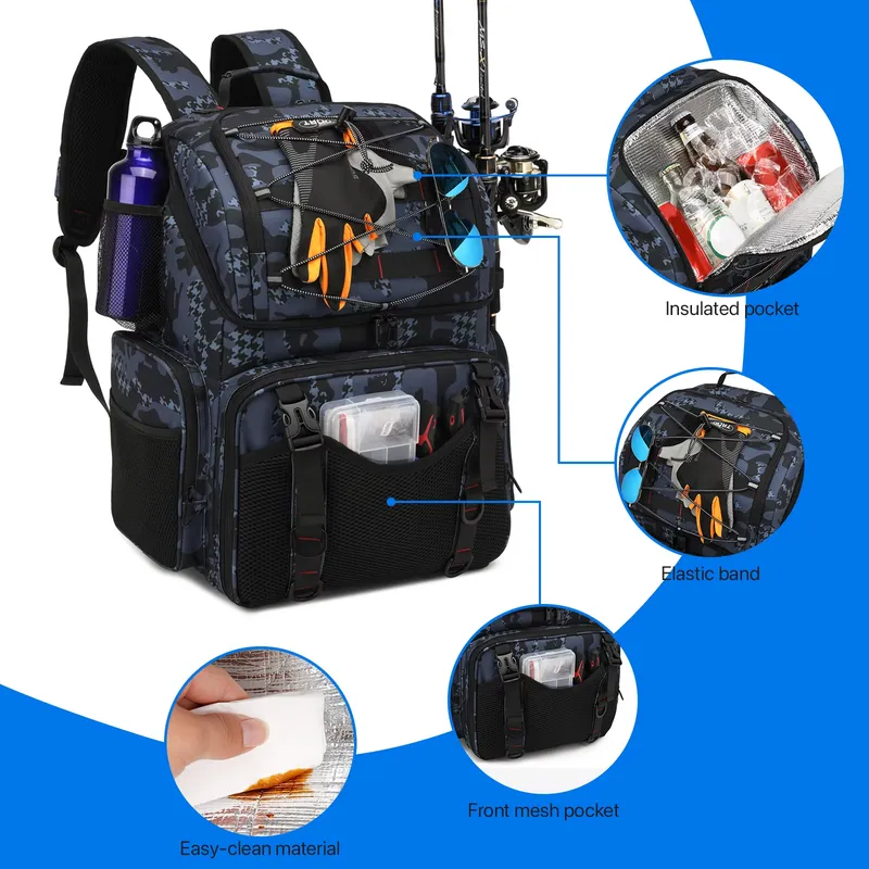 STAR LIN KUP 45L – рюкзак-холо – обзор и цена Rain Cover Backpack